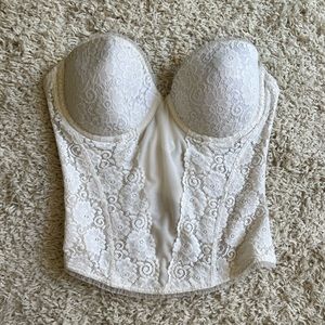 White Maidenform Corset